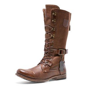 J75 by Jump Decoy Knee Hight Combat Boots for Men